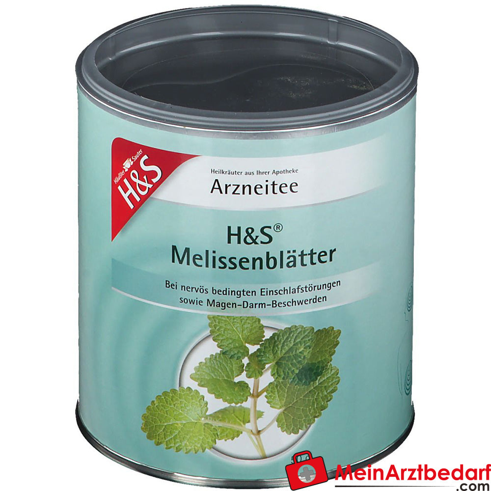 H&S® Melissenblätter loser Tee.