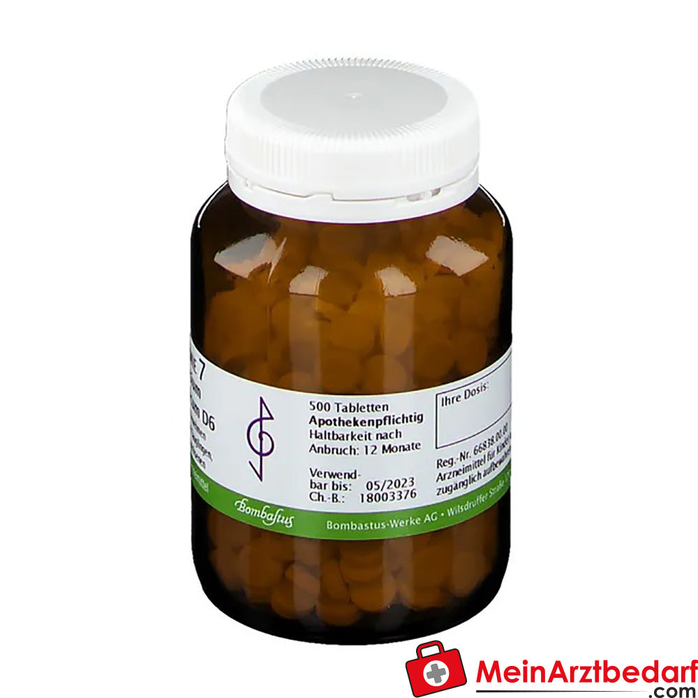 Bombastus Biochemie 7 Magnesium phosphoricum D 6 Tabletten.