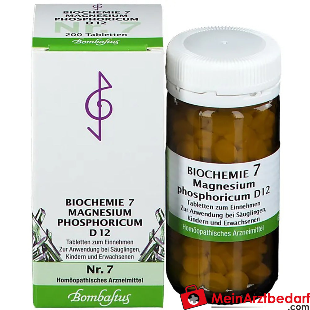 Bombastus Biochemie 7 Magnesium phosphoricum D12 Tabletten.