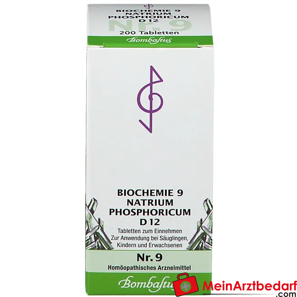 Bombastus Biochemie 9 Natrium phosphoricum D 12 Tabletten.