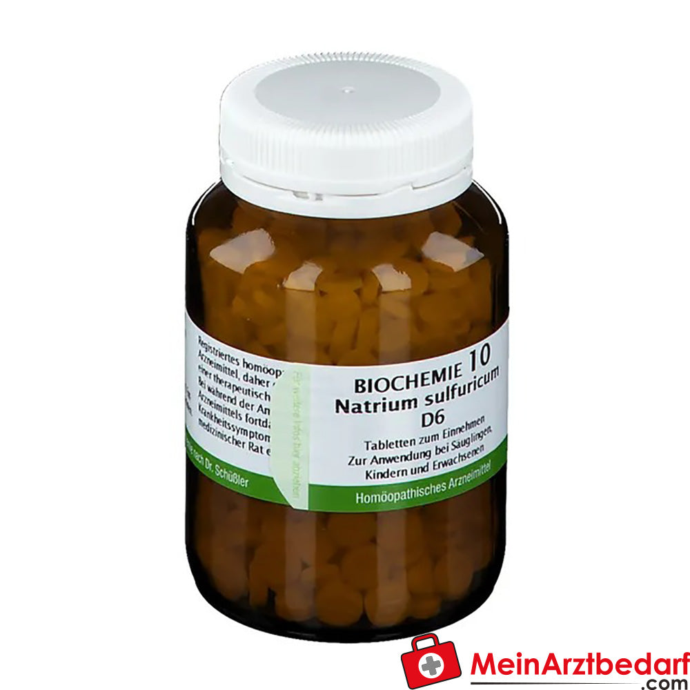 Bombastus Biochemie Natrium sulfuricum D6 250 mg Tabletten 10 Stück
