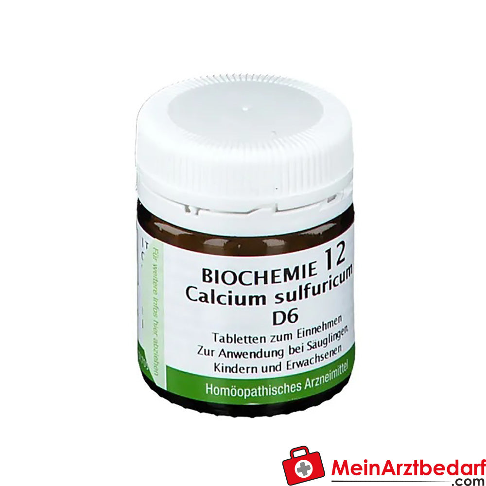 Bombastus Biochemie 12 Calcium sulfuricum D 6 Tabletten.