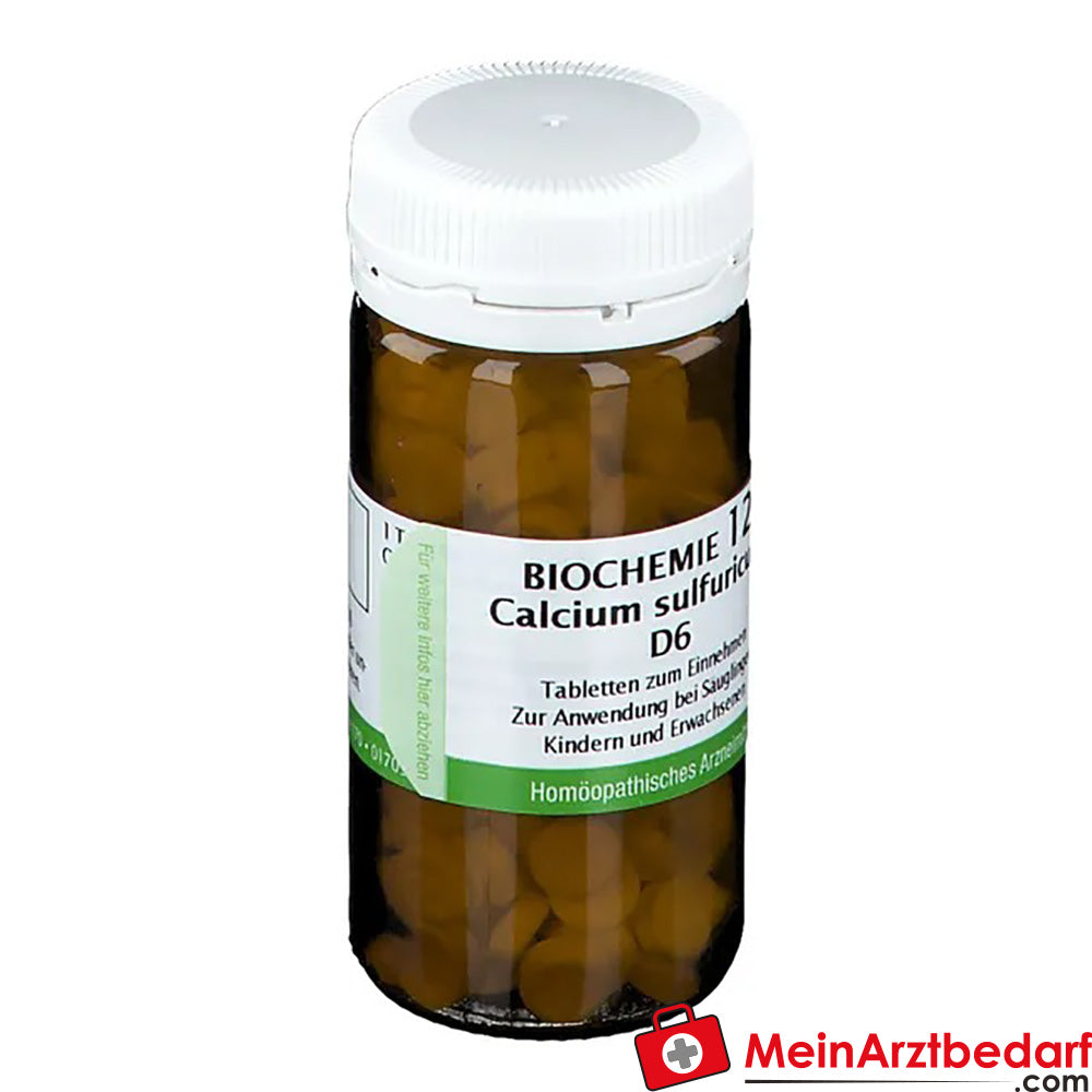 Bombastus Biochemie 12 Calcium sulfuricum D 6 Tabletten.