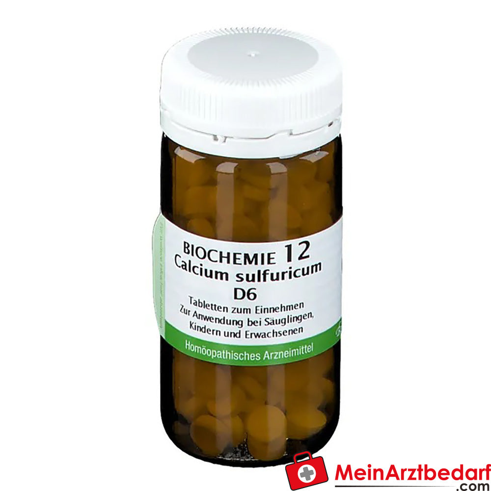 Bombastus Biochemie 12 Calcium sulfuricum D 6 Tabletten.