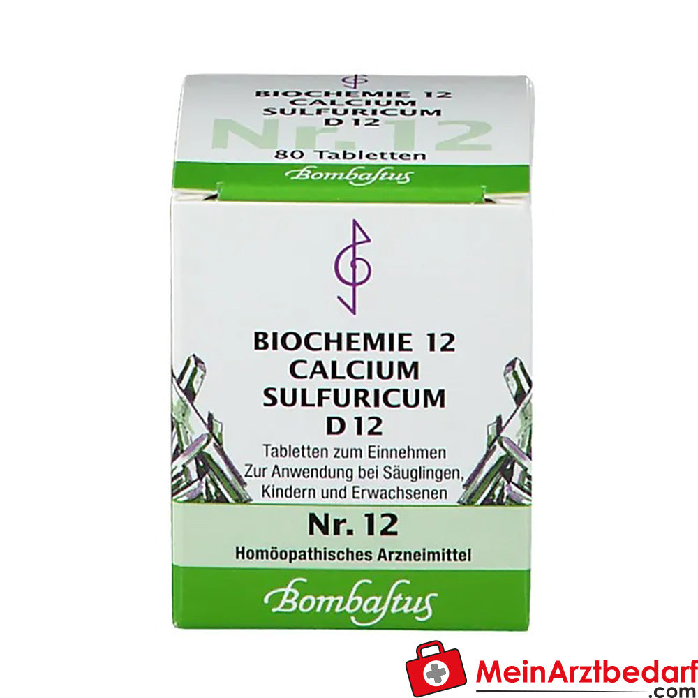 Bombastus Biochemie 12 Calcium Sulfuricum D12.