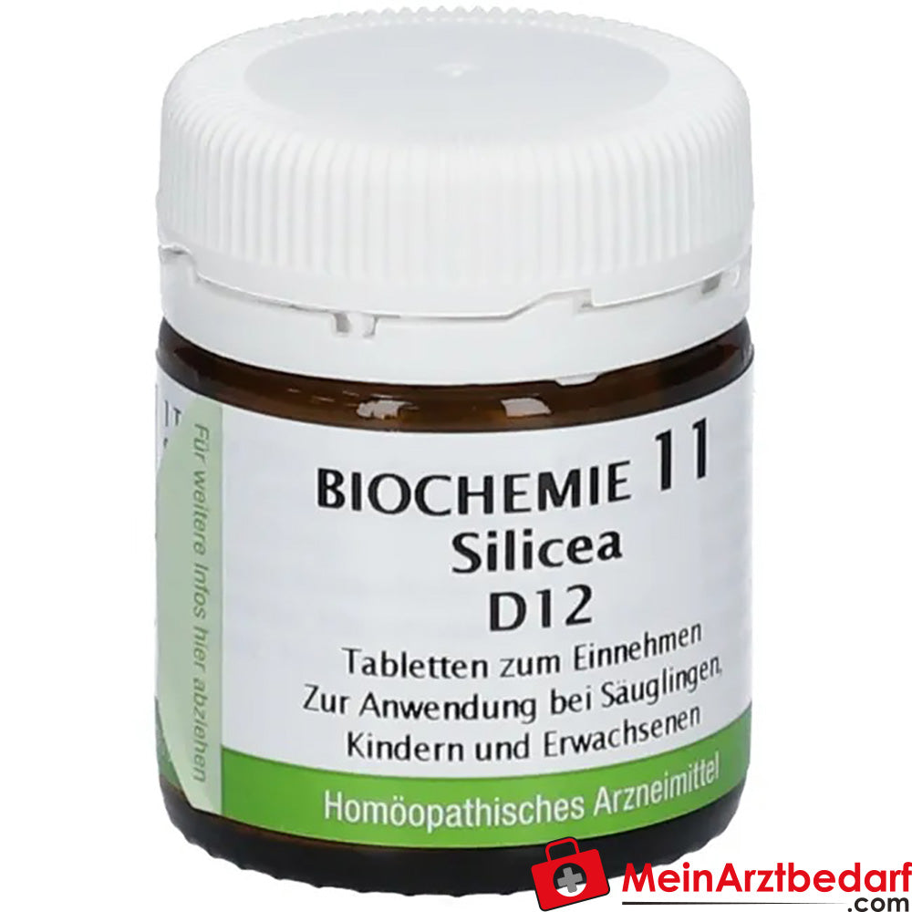 Bombastus Biochemie 11 Silicea D 12 Tabletten.