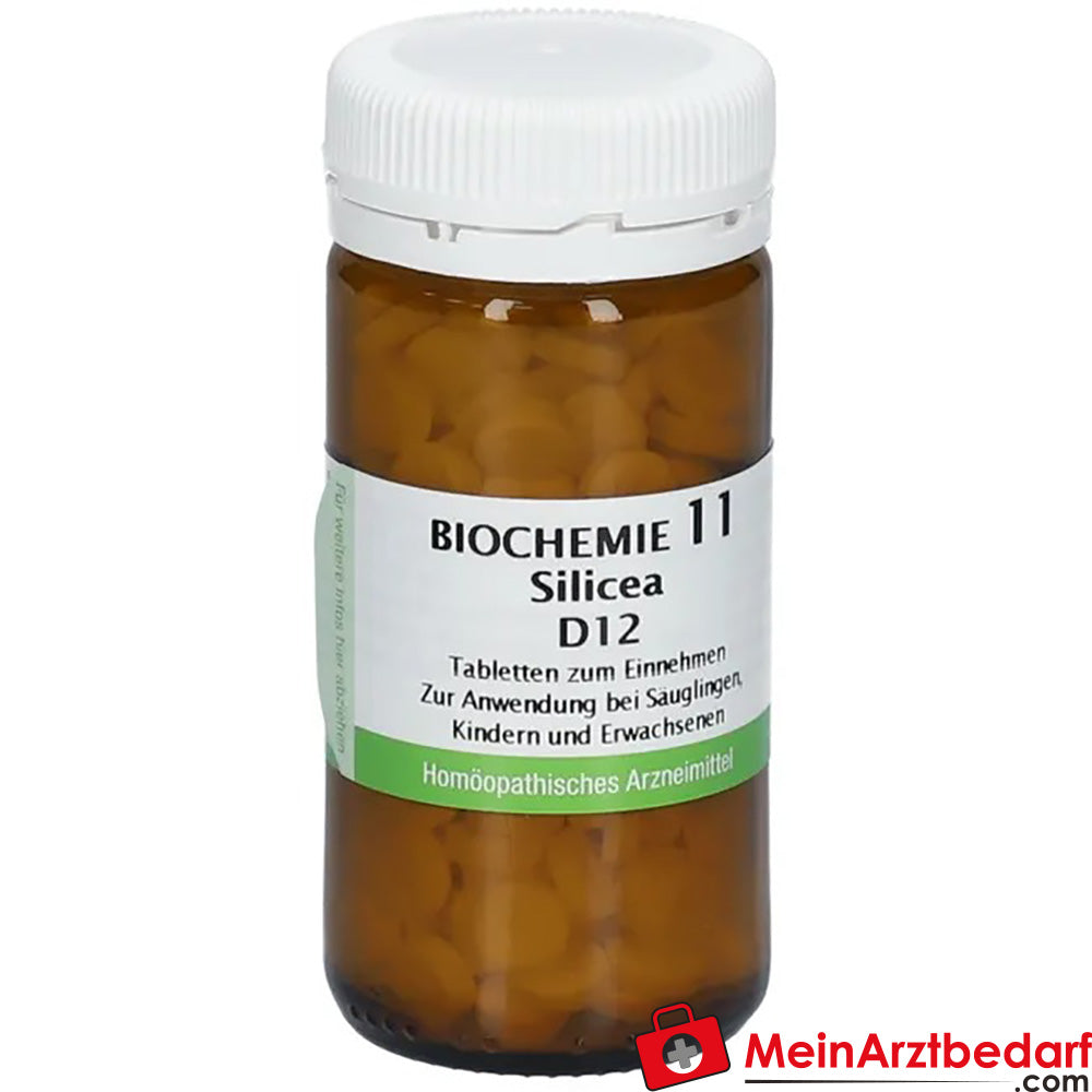 Bombastus Biochemie 11 Silicea D 12 Tabletten.