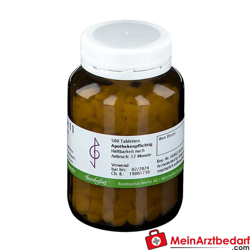 Bombastus Biochemie 11 Silicea D 12 Tabletten.