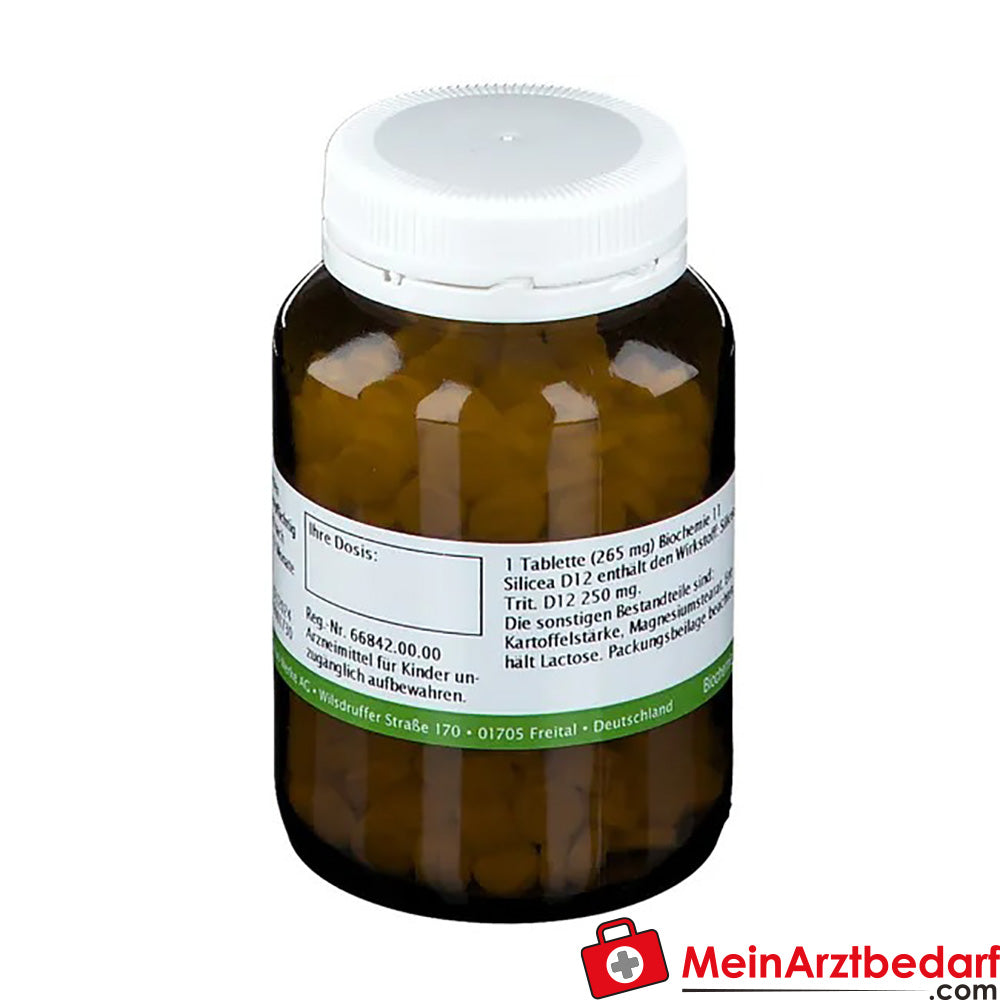 Bombastus Biochemie 11 Silicea D 12 Tabletten.