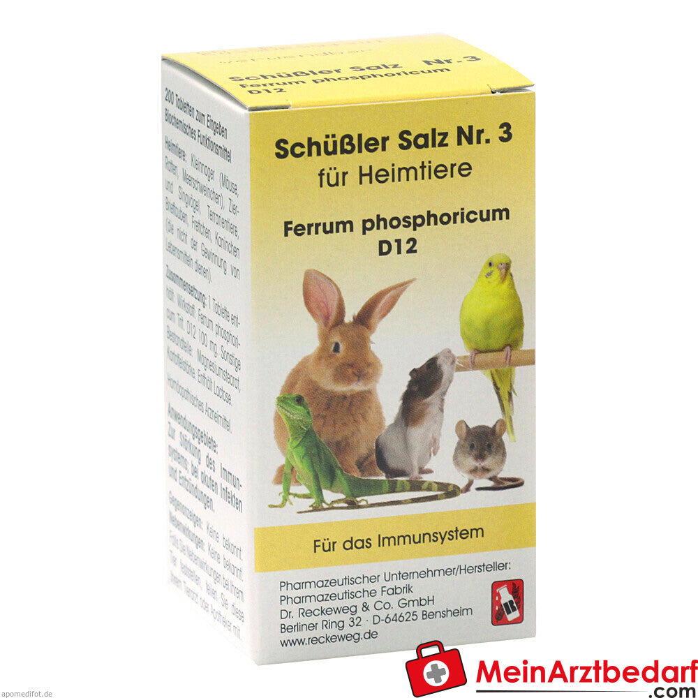 Schuessler sel n°3D12 vet, 200 unités