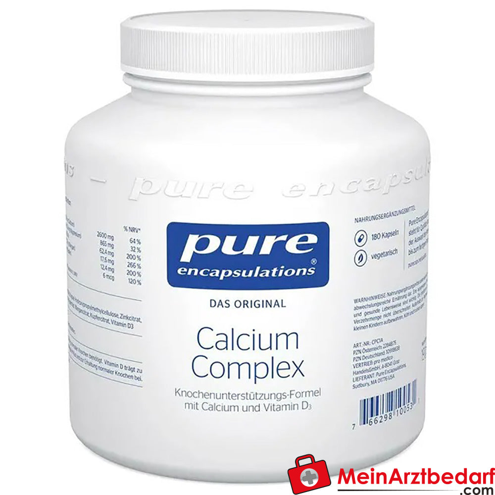 Pure Encapsulations® Calcium Complex.