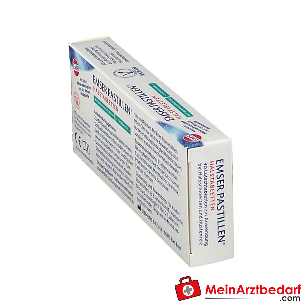EMSER Pastillen® mit Mentholfrische zuckerfrei, 30 St..