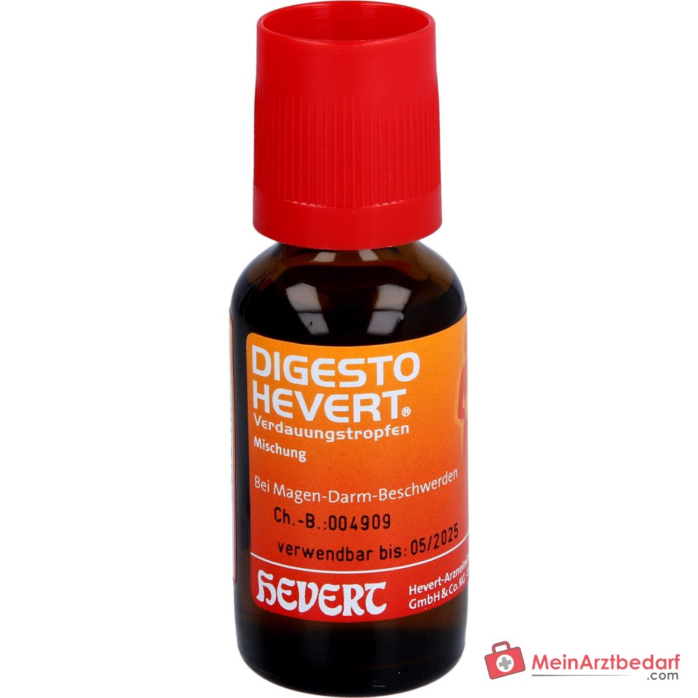 Hevert Digesto verteringsdruppels, 30 ml