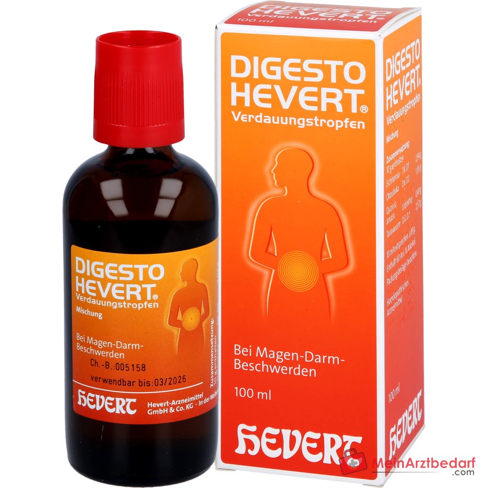 Hevert Digesto Gouttes digestives, 100 ml