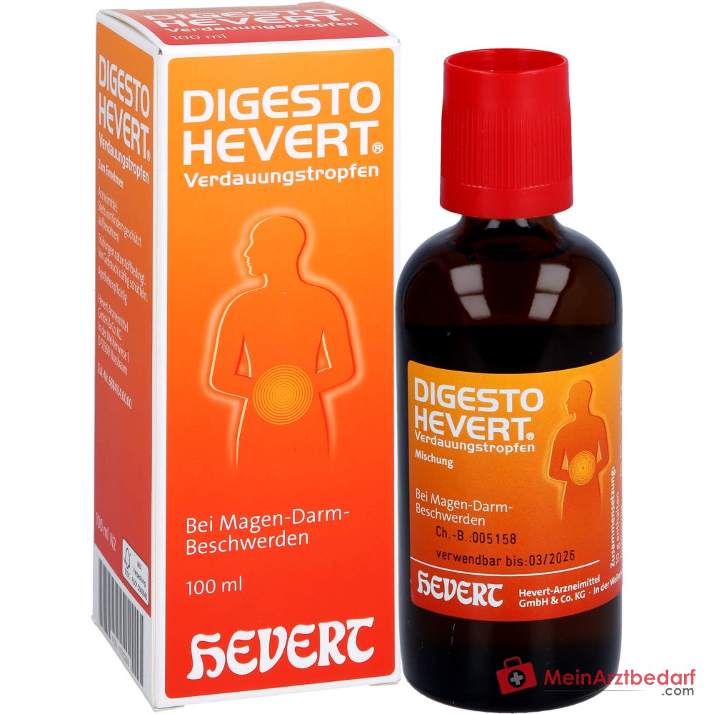 Hevert Digesto Gouttes digestives, 100 ml