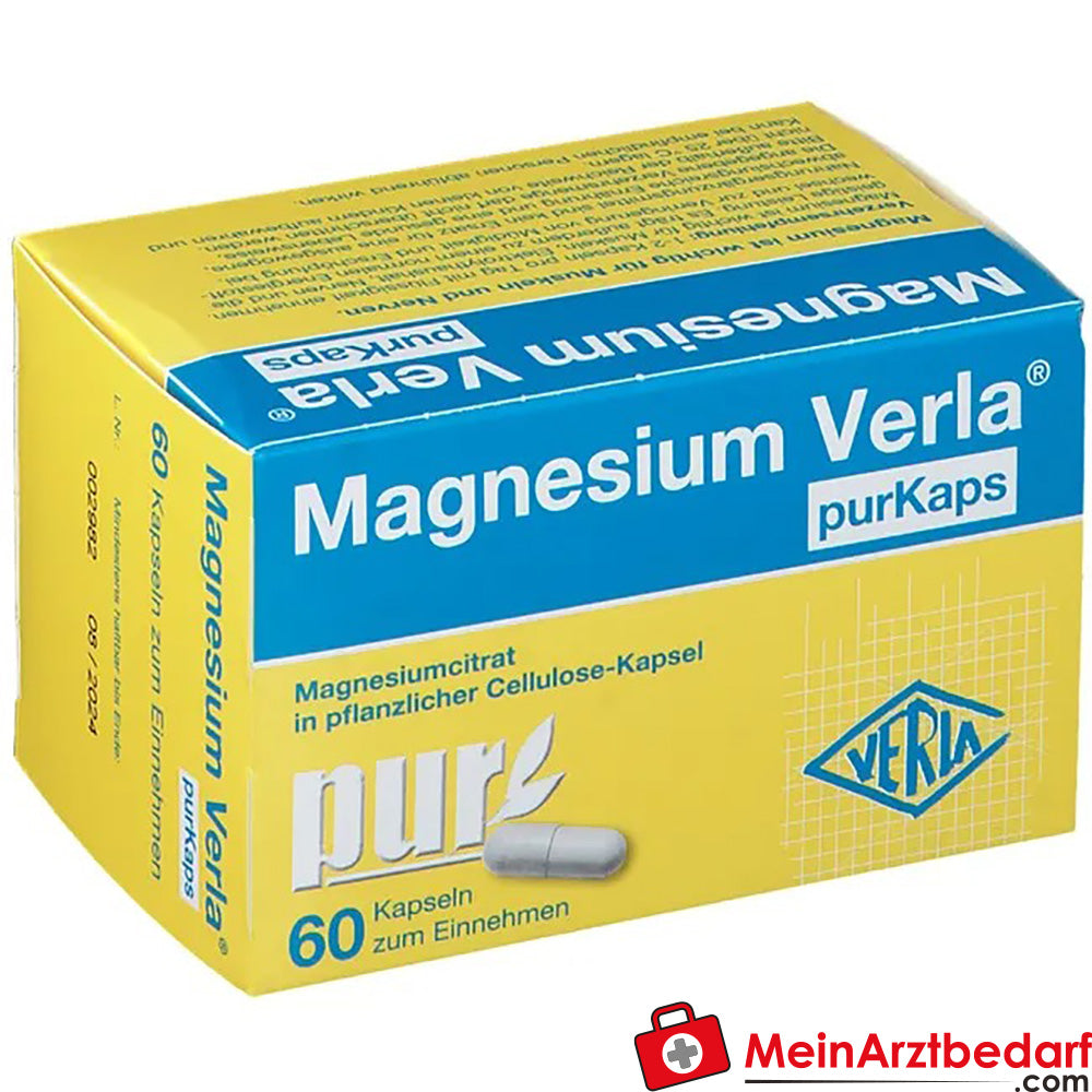 Magnesium Verla® purKaps Kapseln, 60 St..