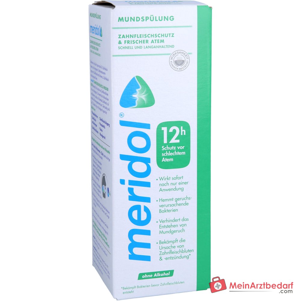 Enjuague bucal meridol Aliento Seguro, 400 ml