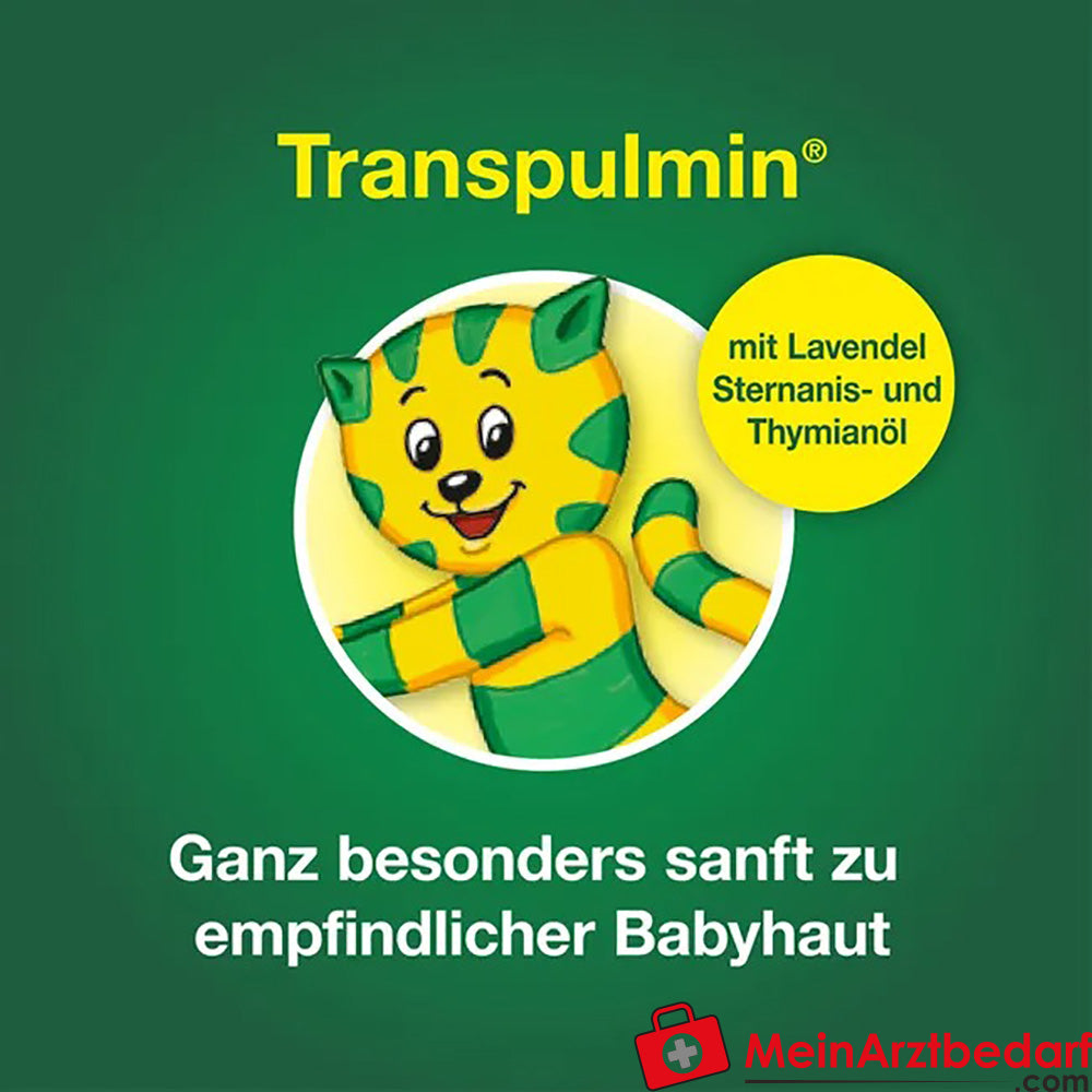 Transpulmin Baby Balsam mild: Wohltuender Erkältungsbalsam für Kinder ab 3 Monaten, 40ml.