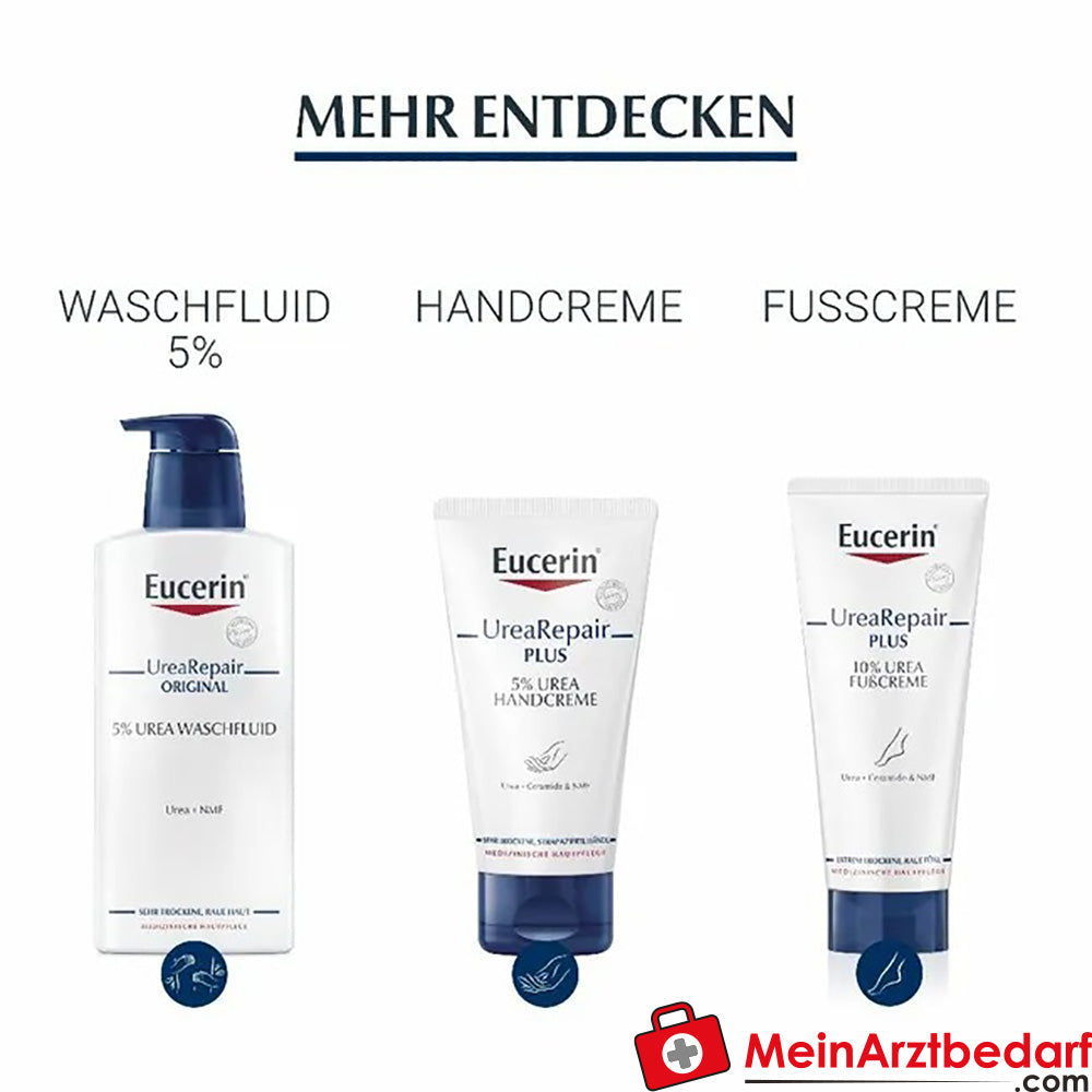 Eucerin® UreaRepair PLUS Lotion 5%|48h intensive Pflege für trockene bis sehr trockene Haut, 250ml.