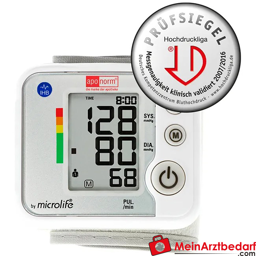 aponorm® Mobil Basis Handgelenk-Blutdruckmessgerät, 1 St..