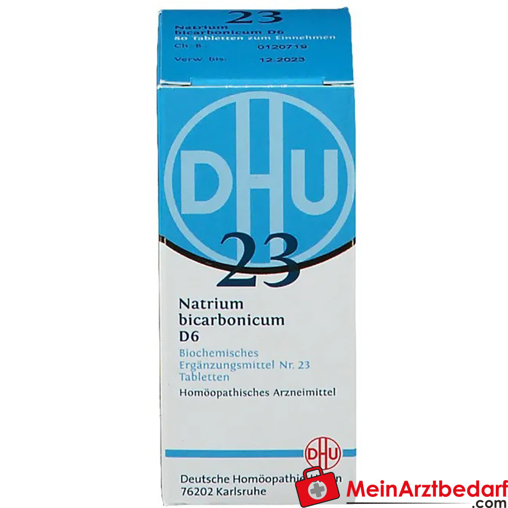 DHU Biochemie 23 Natrium bicarbonicum D6.