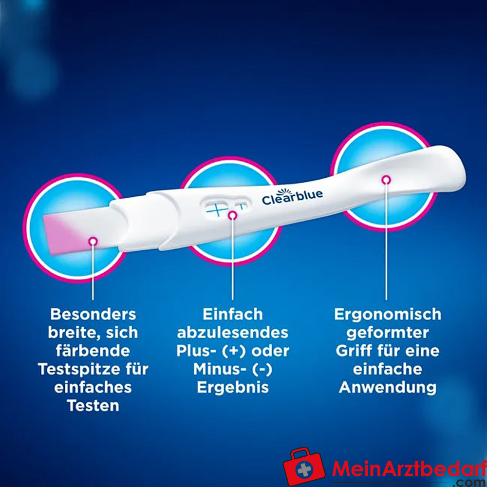 Clearblue® Schwangerschaftstest schnelle Erkennung, 1 St..