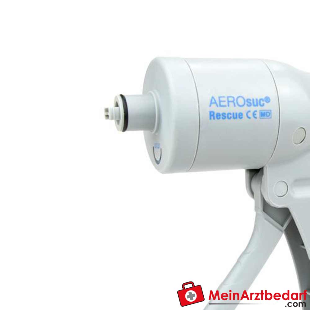 AEROsuc Rescue Handabsaugpumpe und Ersatzteile.