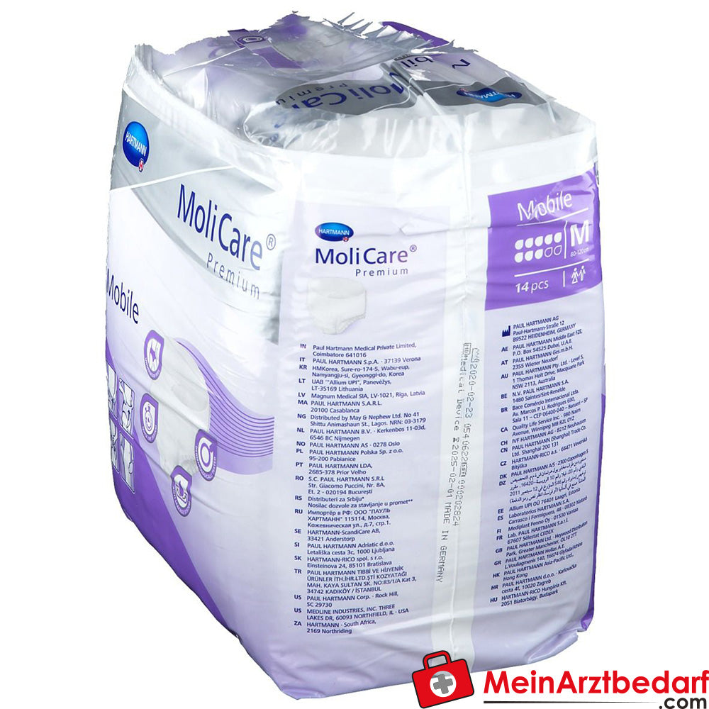 MoliCare® Premium Mobile 8 Tropfen Gr. M.