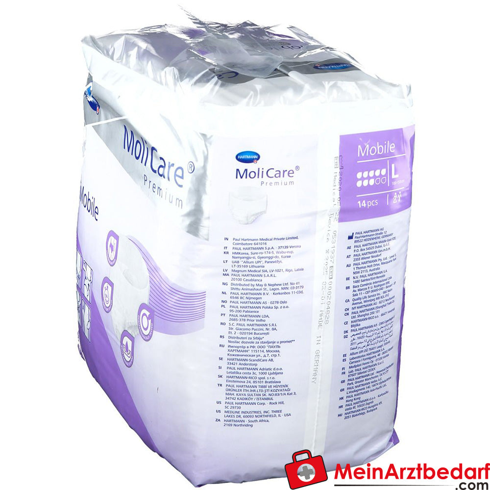 MoliCare® Premium Mobile 8 Tropfen Gr. L.