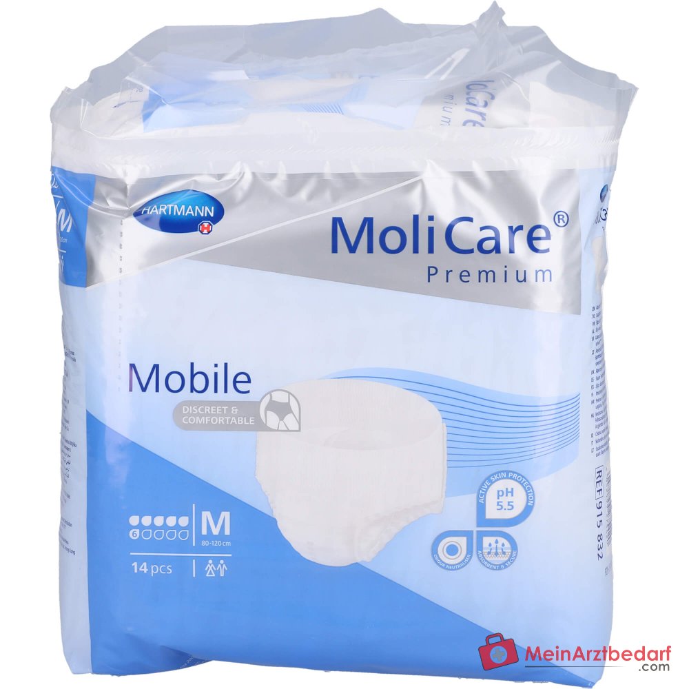 MoliCare Premium Mobile 6 druppels Gr. M wegwerp-pull-up 3 x 14 stuks
