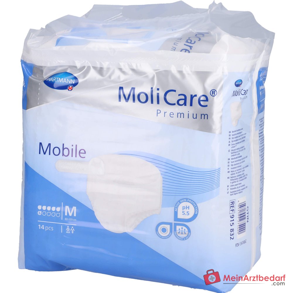 MoliCare Premium Mobile 6 druppels Gr. M wegwerp-pull-up 3 x 14 stuks