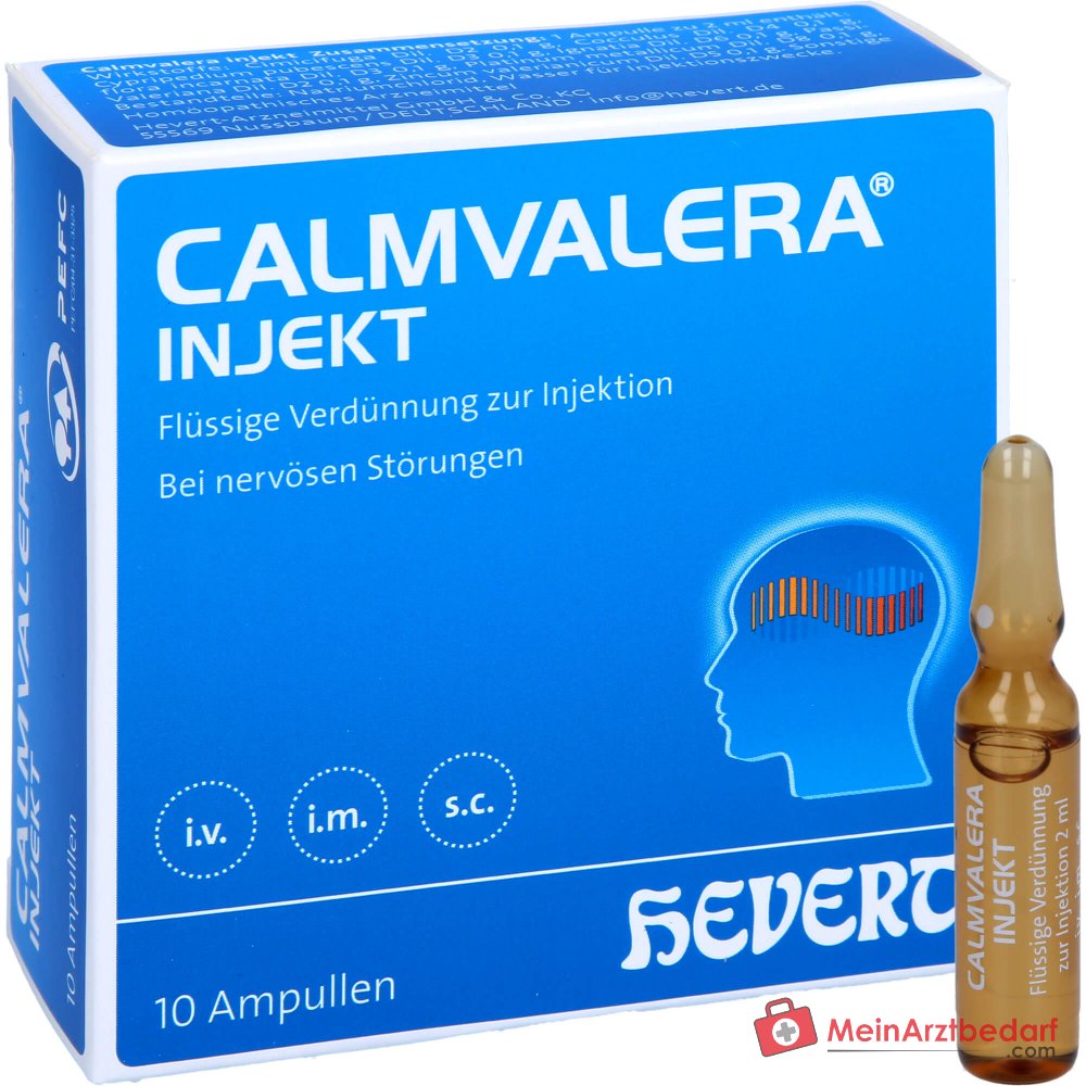 Hevert Calmvalera Injekt, 10 ampoules