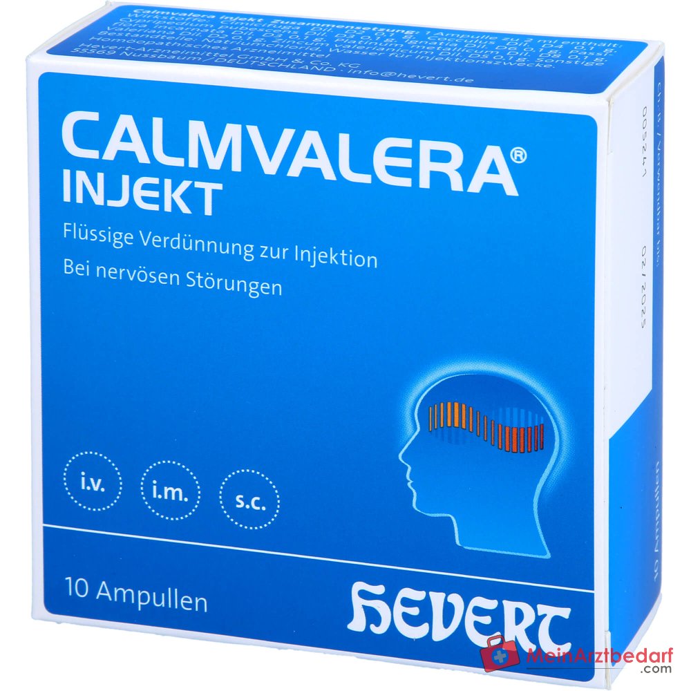 Hevert Calmvalera Injekt, 10 ampoules