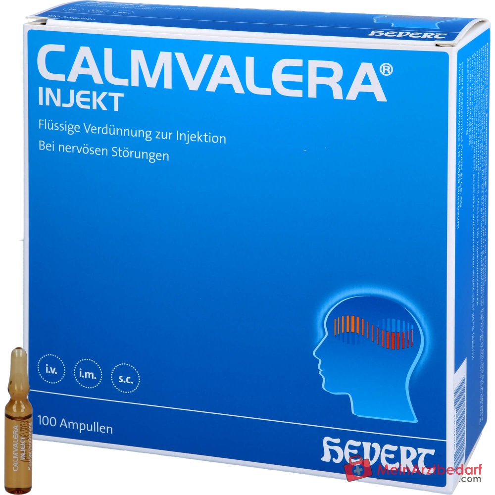 Hevert Calmvalera Injekt, 100 Ampullen