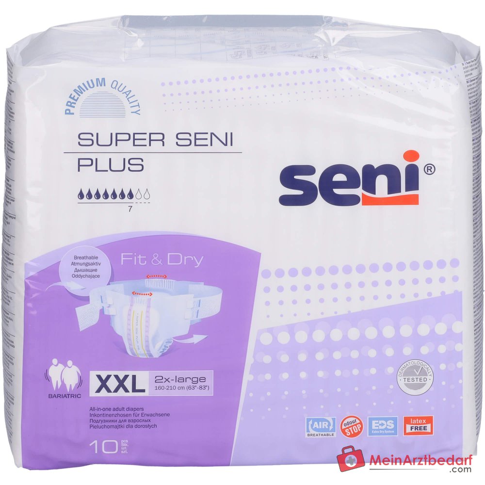 Seni Super Plus Incontinentiebroekjes XXL, 10 st.