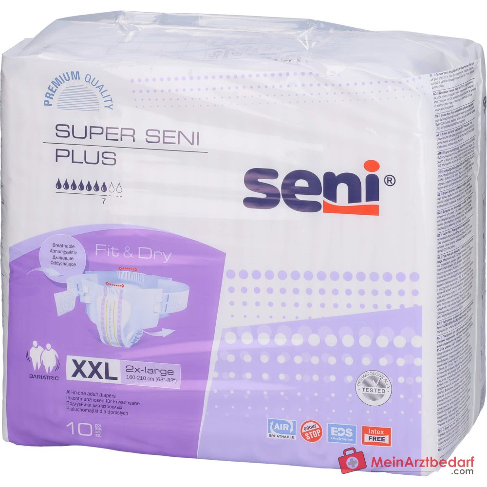 Seni Super Plus Incontinentiebroekjes XXL, 10 st.