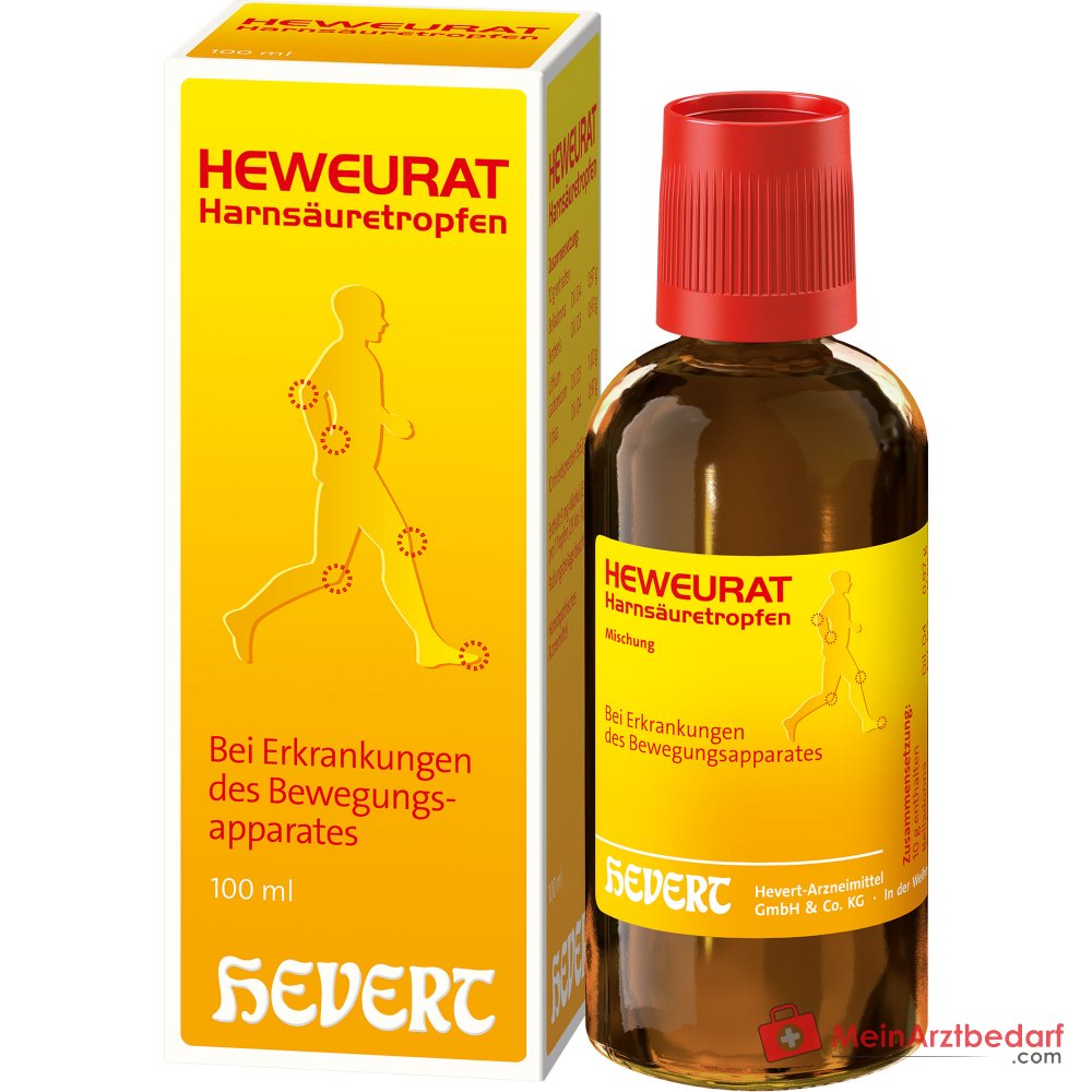 Hevert Heweurat gotas de ácido úrico, 100 ml