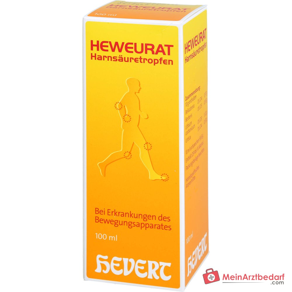 Hevert Heweurat gotas de ácido úrico, 100 ml