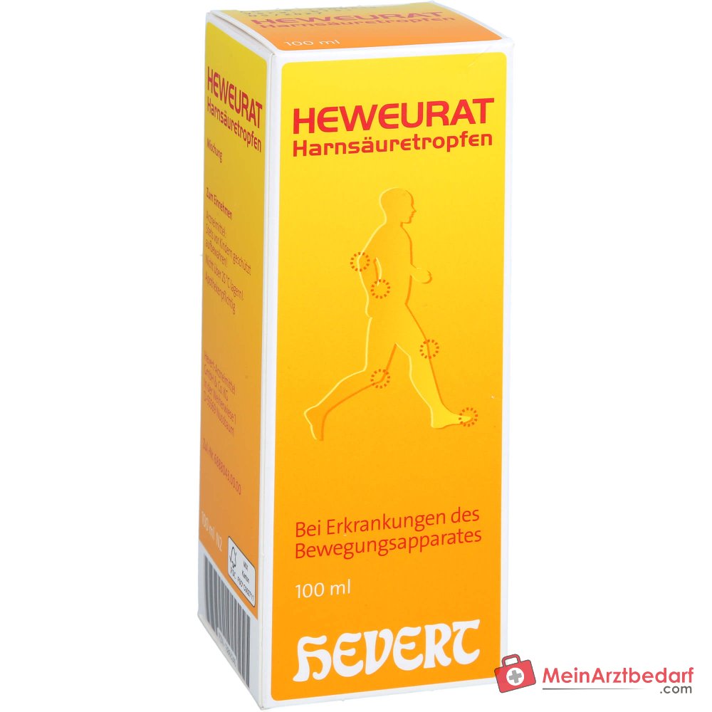 Hevert Heweurat gotas de ácido úrico, 100 ml