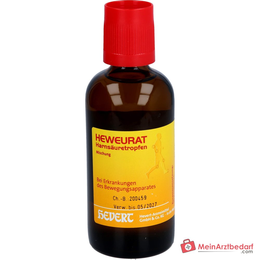 Hevert Heweurat gotas de ácido úrico, 100 ml