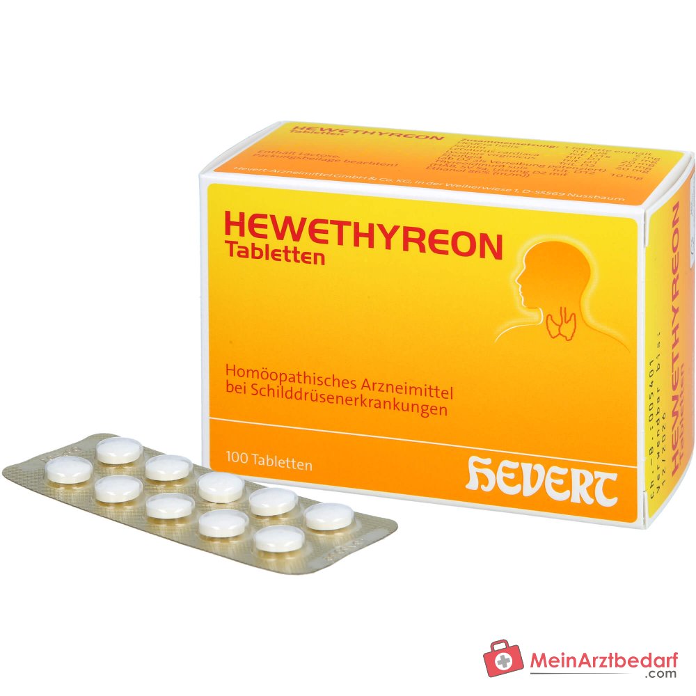 Hevert Hewethyreon Compresse, 100 pz.
