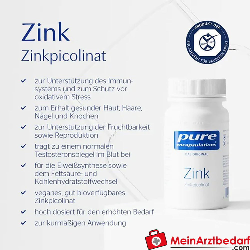 Pure Encapsulations® Zink Zinkpicolinat.