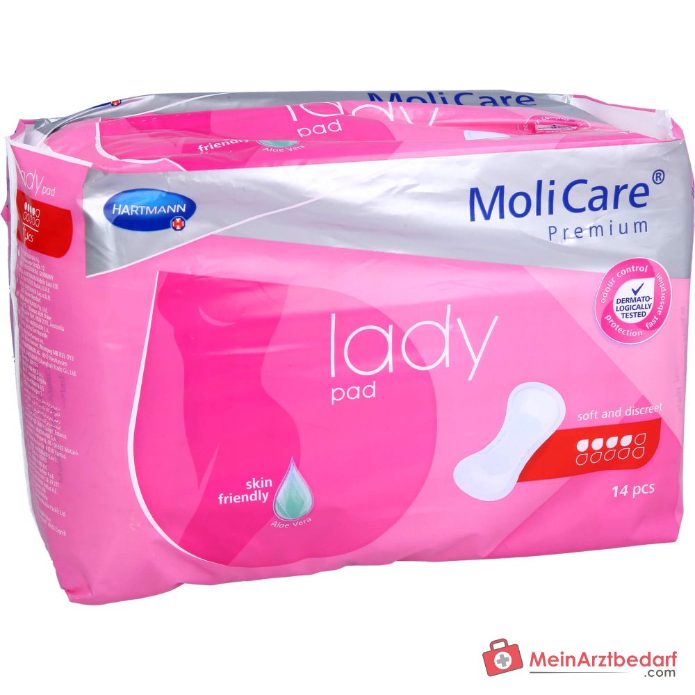 MoliCare Premium dames onderlegger 4 druppels onderlegger voor vrouwen incontinentie