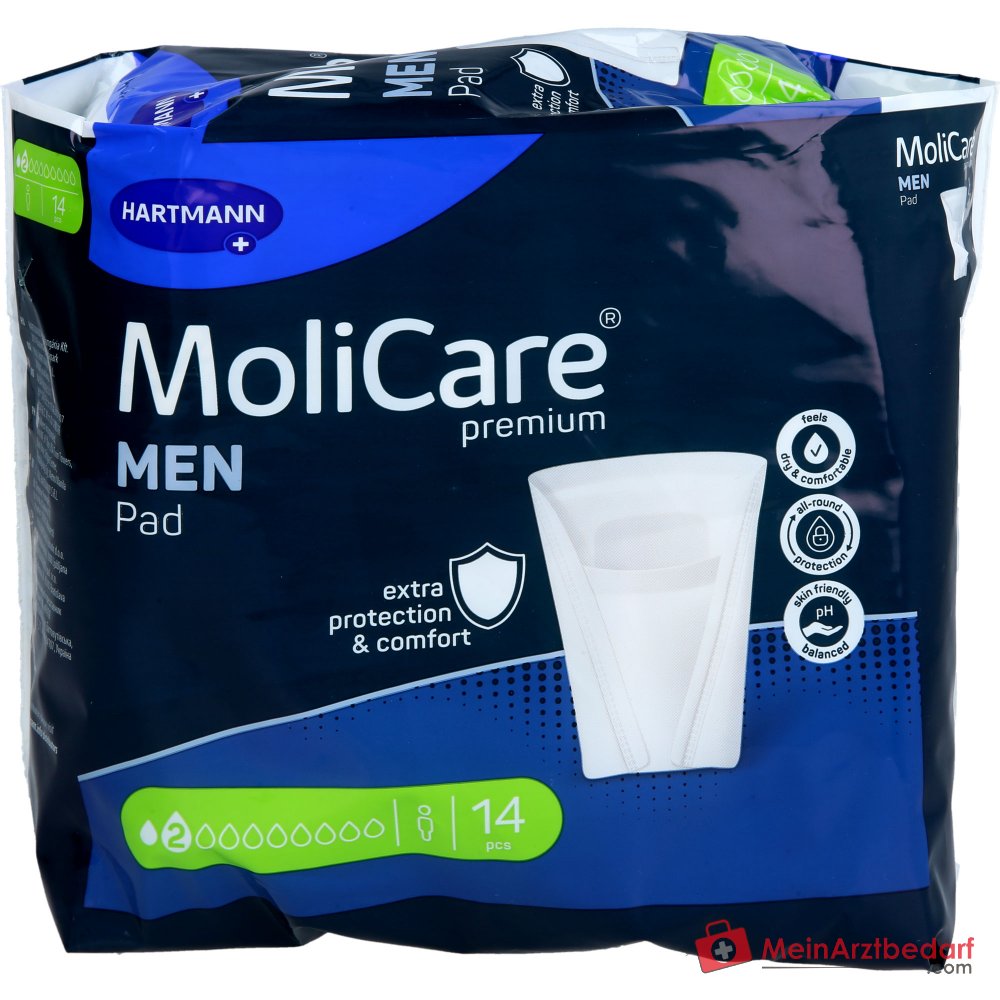 MoliCare® Premium MEN Pad 2 drop insert