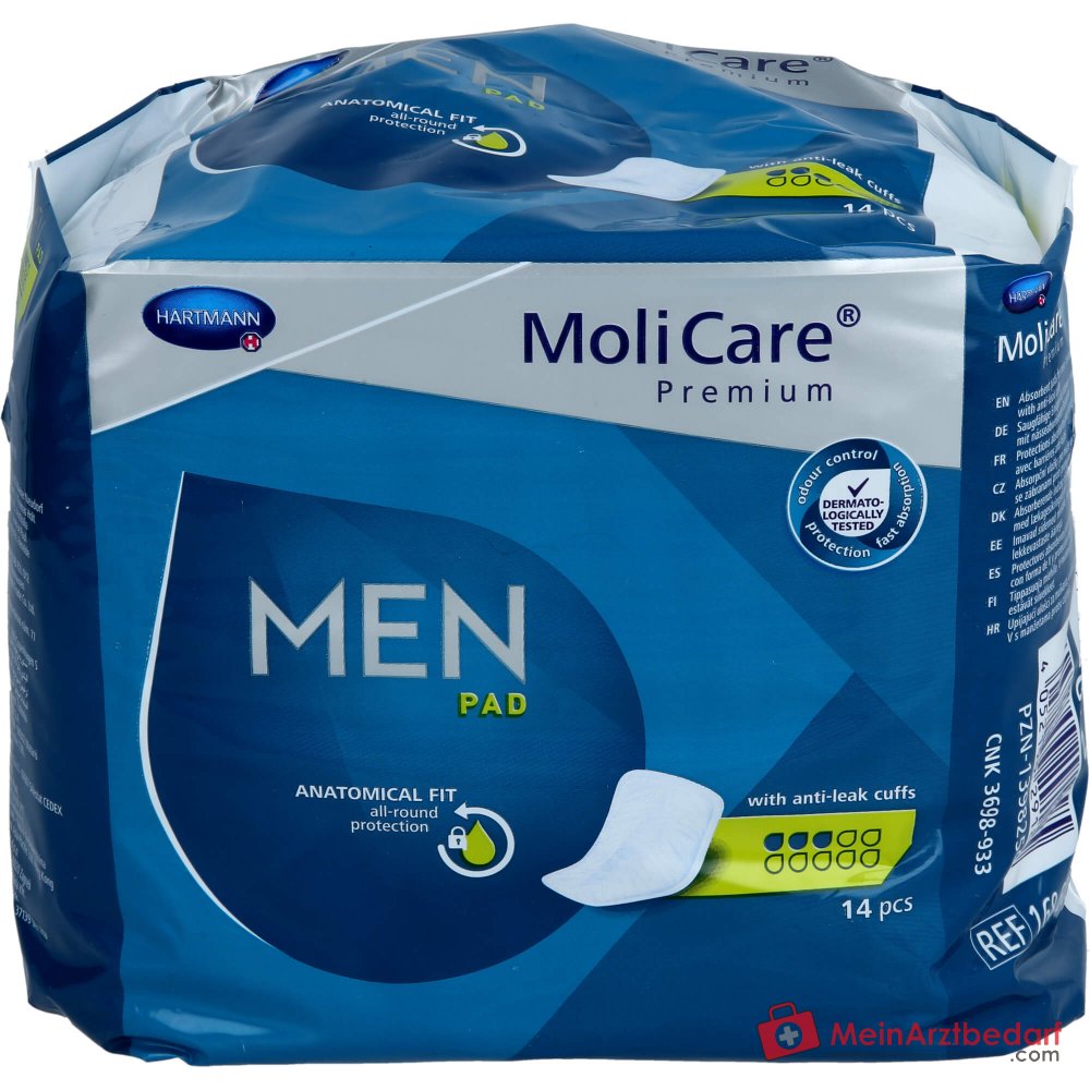 MoliCare Premium MEN Pads 3 druppelkompressen