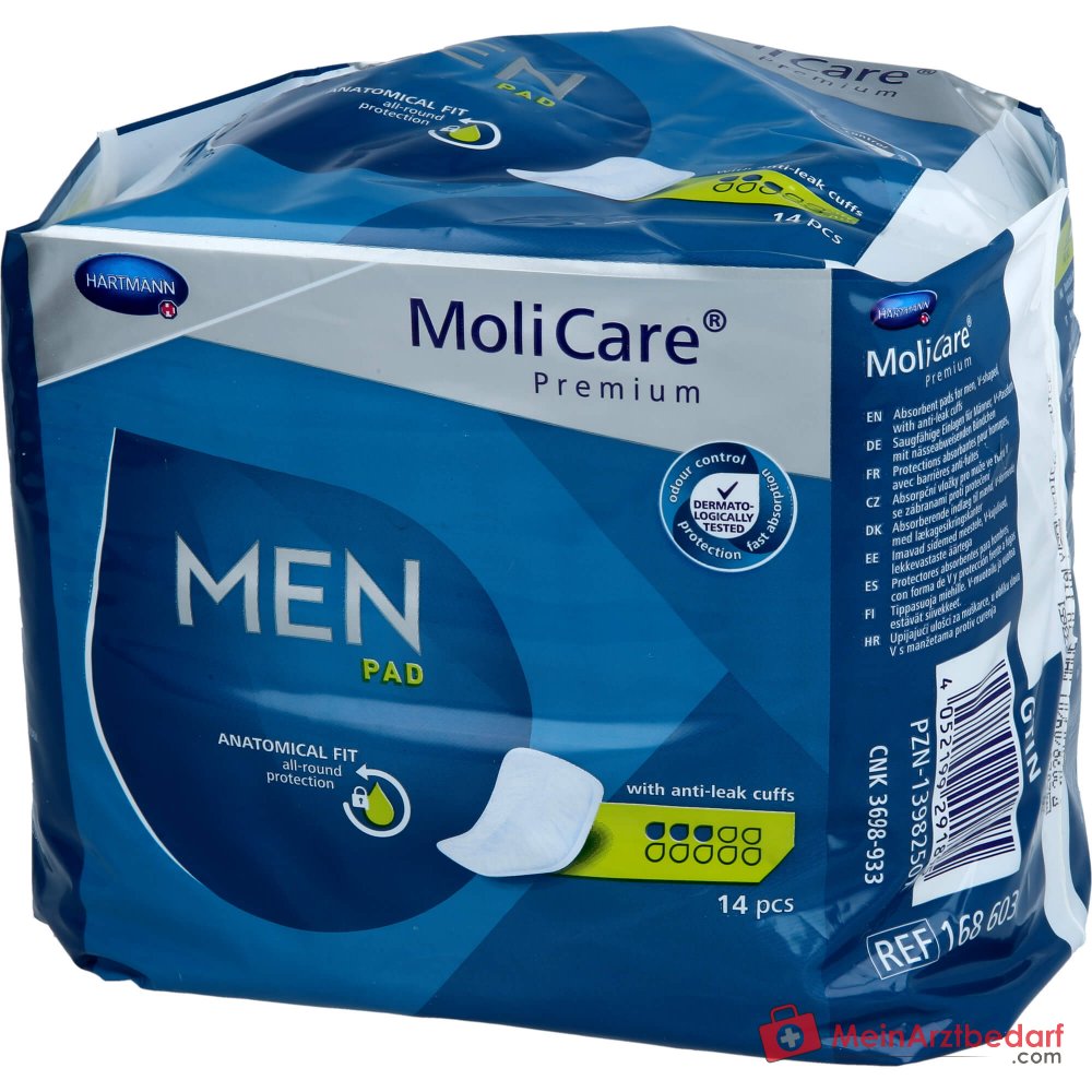 MoliCare Premium MEN Pads 3 druppelkompressen