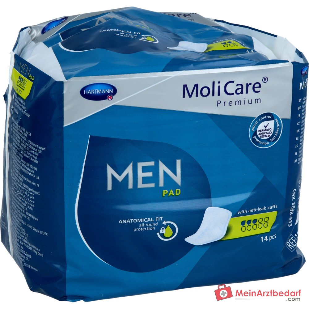 MoliCare Premium MEN Pads 3 druppelkompressen