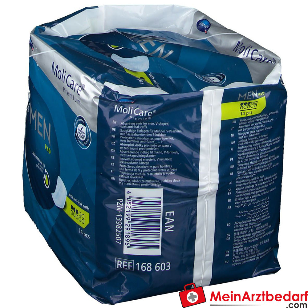 MoliCare® Premium MEN Pads 3 Tropfen.