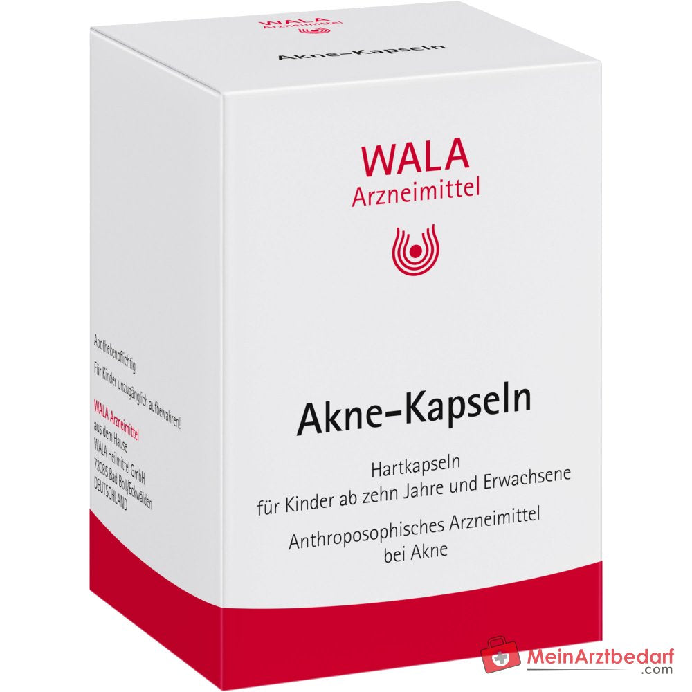 WALA kapsułki na trądzik, kapsułki twarde, 100 szt.