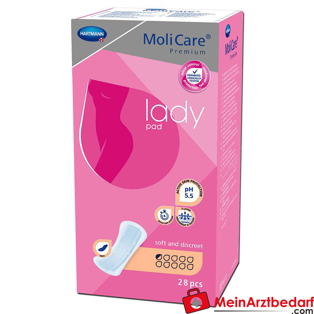 MoliCare® Premium lady Pad 0,5 Tropfen.